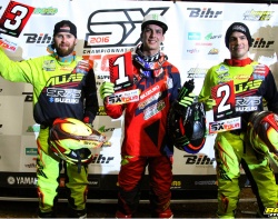 Coulon, Soubeyras et Ramette sur le podium SX1