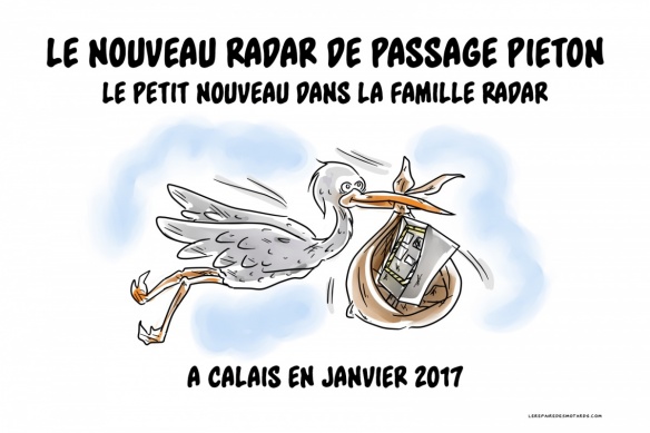 Naissance du nouveau radar passage piéton