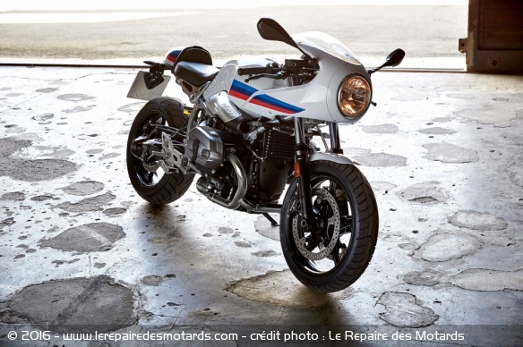 BMW R nineT Racer, statique