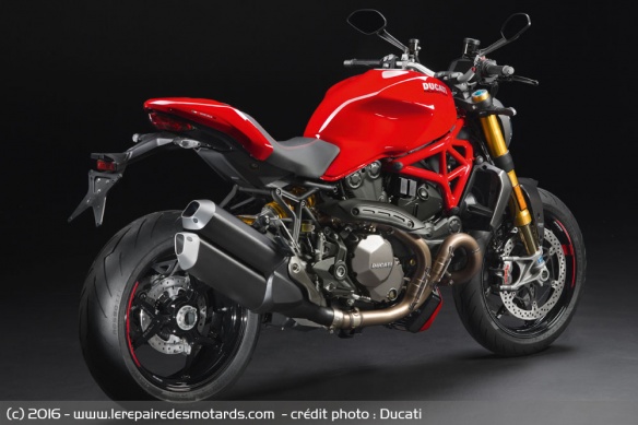 Le MOnster S reste toujours disponible en rouge Le MOnster S reste toujours disponible en rouge