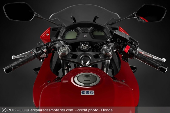 L'instrumentation de bord de la Honda CBR 650 F L'instrumentation de bord de la Honda CBR 650 F