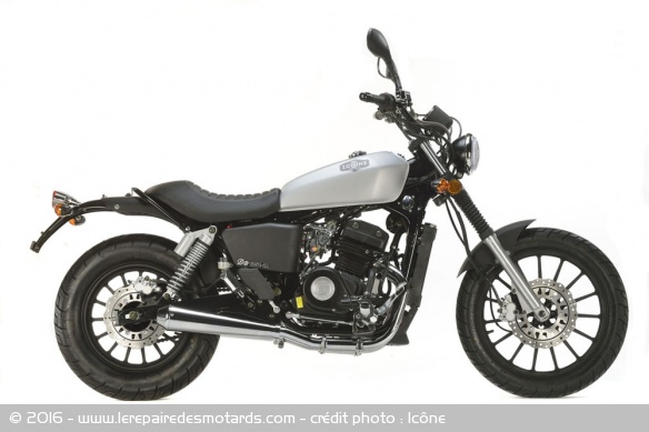 Icône 125 Twin Silver mat