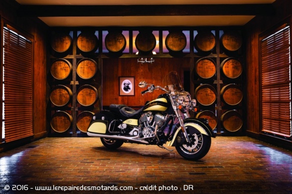 Indian Springfield Jack Daniels : dans cellier