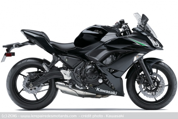 Kawasaki Ninja 650 noire