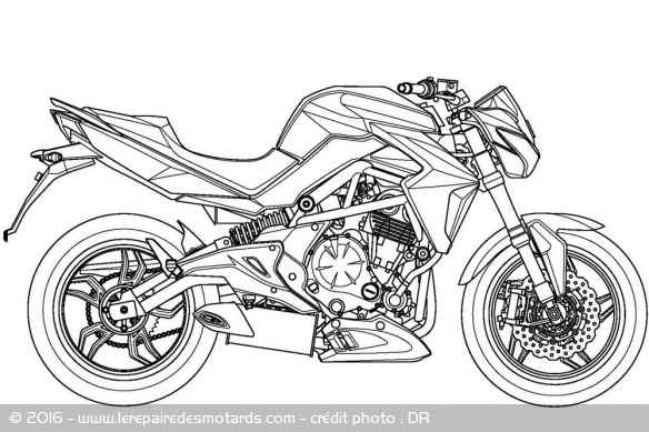 Le roadster s'appuie sur la Kawasaki ER-6n