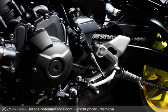 La MT-09 hérite d'un shifter QSS pour 2017
