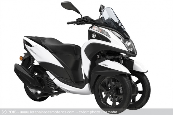 Scooter 3-roues Yamaha Tricity Milky White