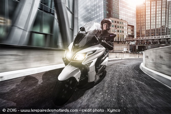 Le Kymco X.Town 125 sera disponible fin mai Le Kymco X.Town 125 sera disponible fin mai