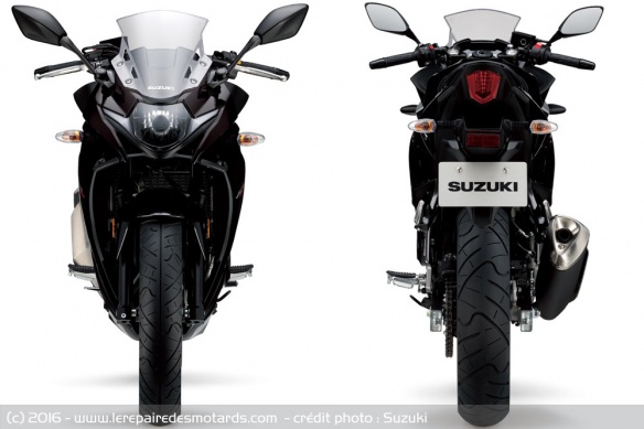 La GSX-250R reste fine
