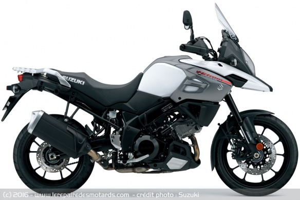 Suzuki V-Strom 1000 blanc
