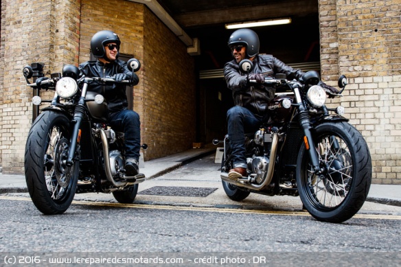 Triumph Bonneville Bobber sur base de T120
