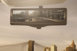 Les rétroviseurs vidéo autorisés au Japon - crédit photo : Nissan