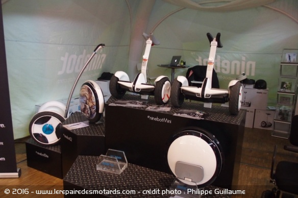Salon Autonomy à la Villette (Paris) : monoroues