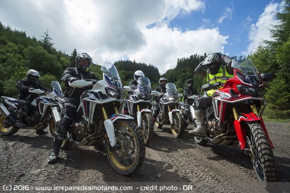 Stagiaires Honda Adventure Centre