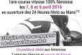 Women Cup 85 pilotes grille départ