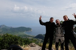 Baptiste Régné lors d'un de ses voyages