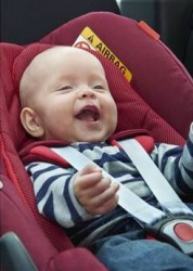 Les bébés plus exposés aux accidents de la route