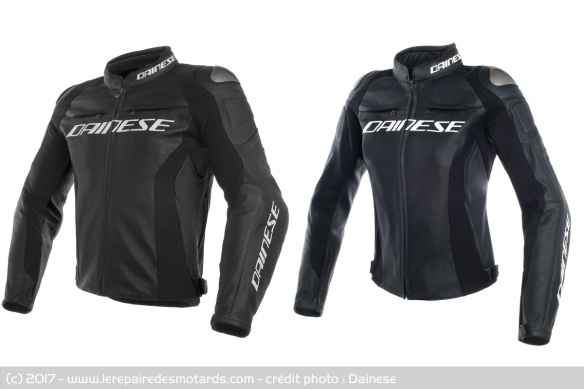 Le Dainese Racing 3 est disponible pour homme et femme Le Dainese Racing 3 est disponible pour homme et femme