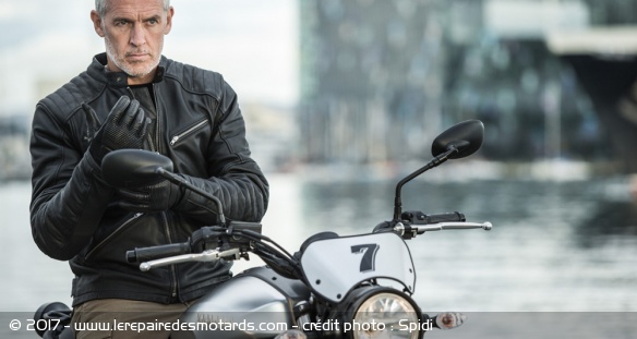 Blouson cuir Spidi Metal