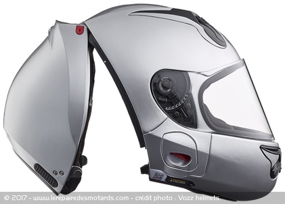 Le casque ouvert