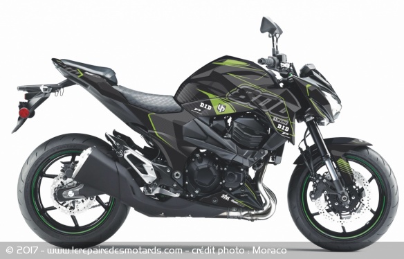 Kit décos Up Design sur Kawasaki Z800