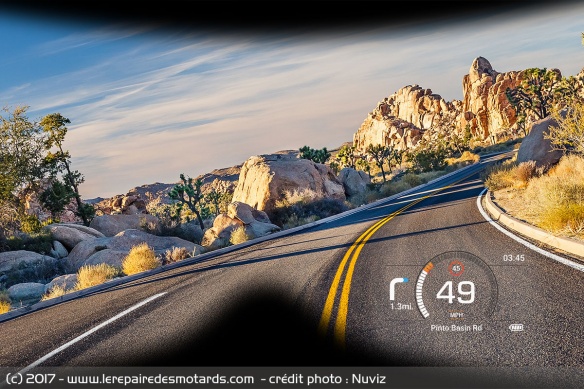 KTM investit dans le HUD Nuviz