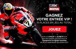 Jeu : votre place VIP pour le WSBK
