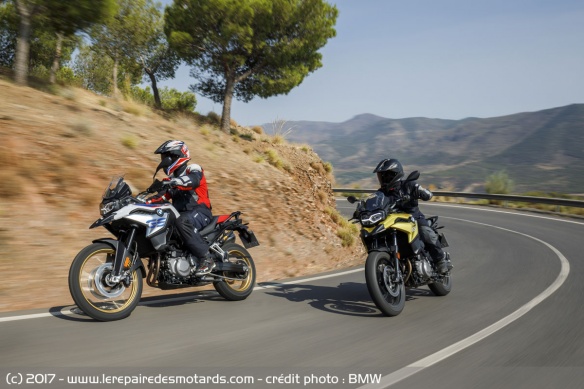 BMW F 850 GS et F750GS