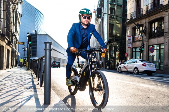 Moto-vélo électrique Bultaco Albero