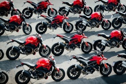 Un stage en rouge chez Ducati