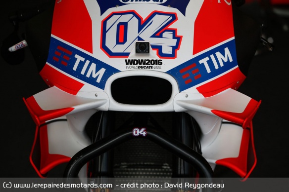 Les ailerons Ducati en 2016 Les ailerons Ducati en 2016