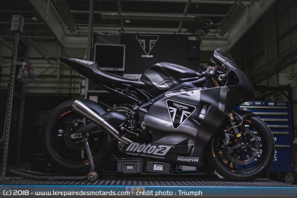 Moto2 : Triumph dévoile son prototype Moto2 : Triumph dévoile son prototype