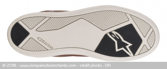 Voici la semelle de la Basket homme Alpinestars : J-Cult Drystar
