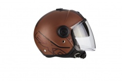 Casque jet Scorpion Exo-city Avenue coloris Marron 