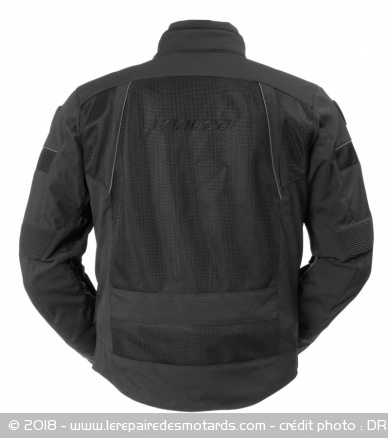 Veste textile Vanucci V4.2 vue de derrière Veste textile Vanucci V4.2 vue de derrière
