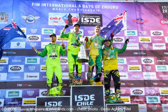 L'Australie remporte le Trophée Mondial