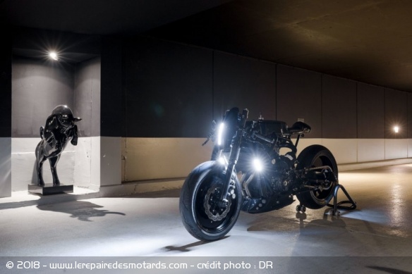 La XSR700 Bull Noir du French Atelier