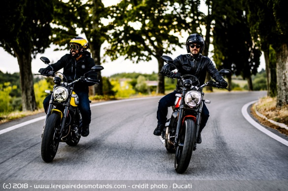 Ducati Scrambler Icon 2019 sur route Ducati Scrambler Icon 2019 sur route