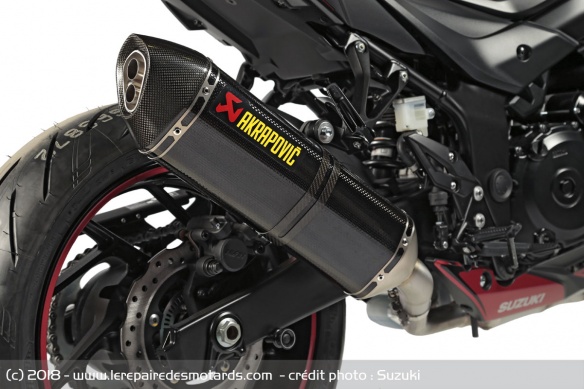Le silencieux Akrapovic