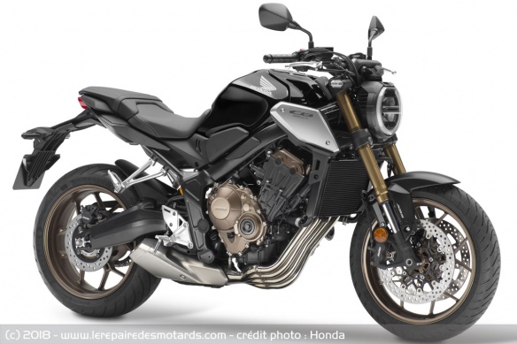 Honda CB650R noir