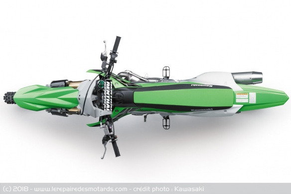 Le nouvel habillage rend la moto plus compacte Le nouvel habillage rend la moto plus compacte