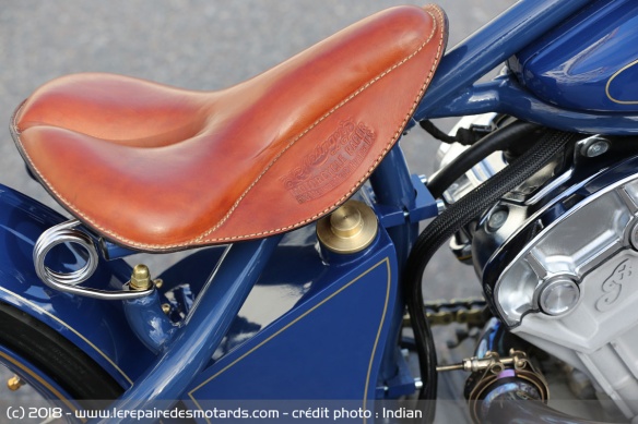 Selle de l'Indian Super Scout Selle de l'Indian Super Scout