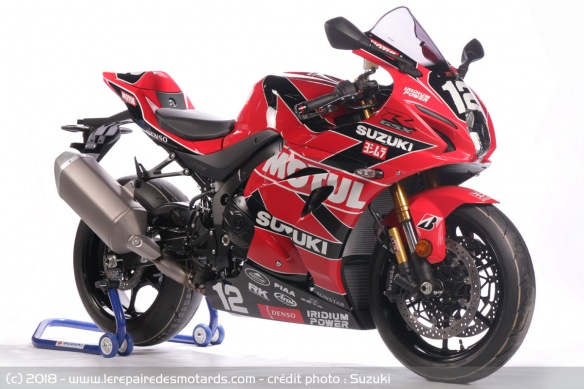 Suzuki GSX-R 1000R Yoshimura Suzuka 8h version route Suzuki GSX-R 1000R Yoshimura Suzuka 8h version route