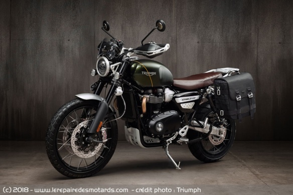 Le kit Inspiration Escape de la Triumph Scrambler 1200