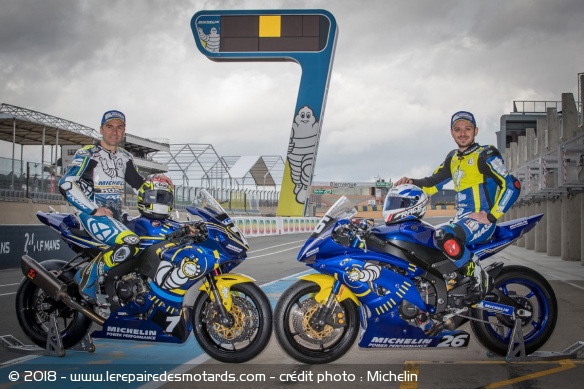 Nigon et Antiga, pilotes du Michelin Power Performance Team