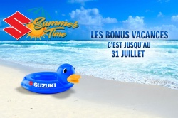 Suzuki fête l'été avec des promos et un concours