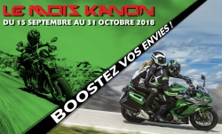 Promo Kawasaki : le Mois Kanon