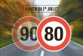Un rapport faveur 80 km/h