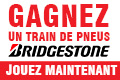 Jeu train pneus Bridgestone T32 à gagner
