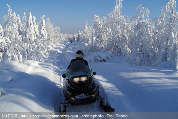 La Finlande en motoneige avec TrailRando La Finlande en motoneige avec TrailRando